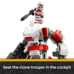 Lego STAR WARS 75448 Clone Shock Trooper Mech