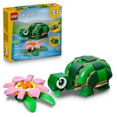 Lego CREATOR 31377 Turtle with a Water Lily Flower 3 in 1