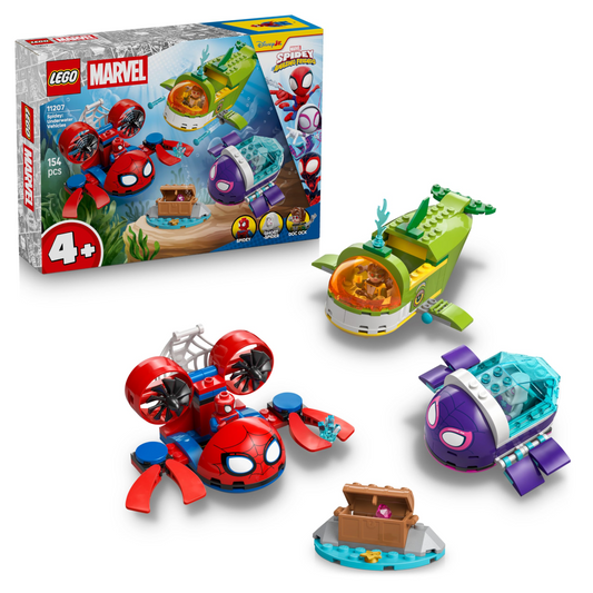 Lego Marvel 11207 Spidey Underwater Vehicles