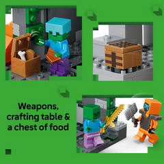 Lego MINECRAFT 21587 Zombie Dungeon