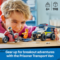 Lego City 60479 Police Prisoner Transport Van