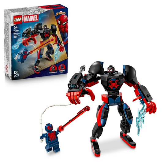 Lego Marvel 76337 Miles Morales Mech vs Spider-Man
