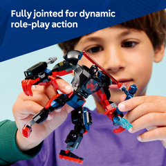 Lego Marvel 76337 Miles Morales Mech vs Spider-Man