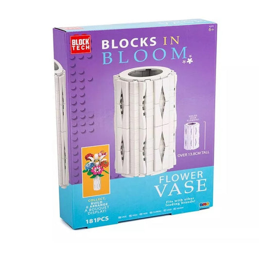 Block Tech Blocks In Bloom Vase Building Set