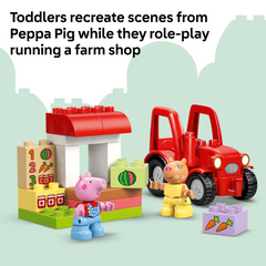 Lego Duplo 10468 Tractor and Market