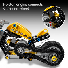 Lego Technic 42225 Yellow Motorbike