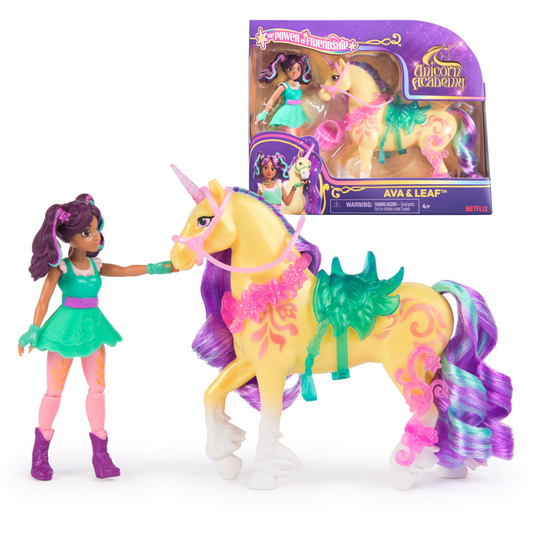 Unicorn Academy Ava & Leaf Figures