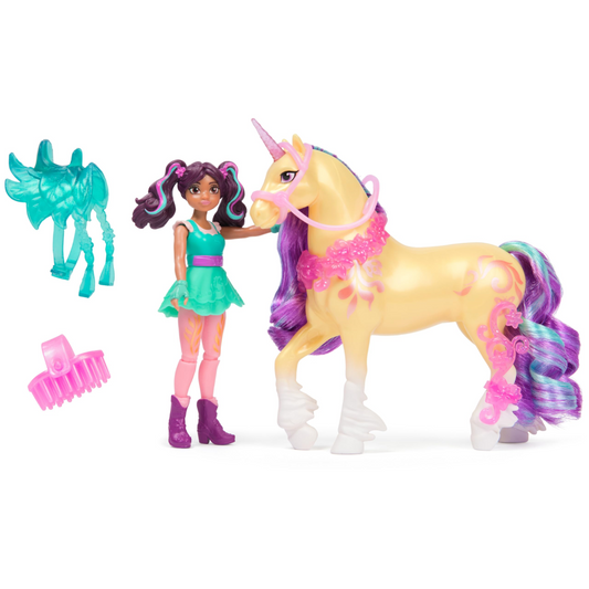 Unicorn Academy Ava & Leaf Figures