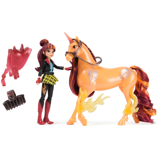 Unicorn Academy Valentina & Cinder Figures