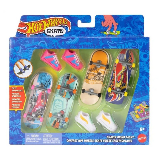 Hot Wheels Skate Gnarly Grind Pack Multi-Pack