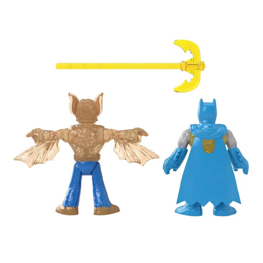 Imaginext DC Super Friends Batman and Man-Bat Figure Set