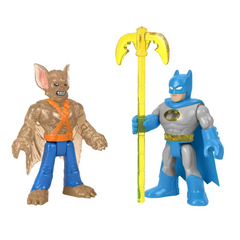 Imaginext DC Super Friends Batman and Man-Bat Figure Set