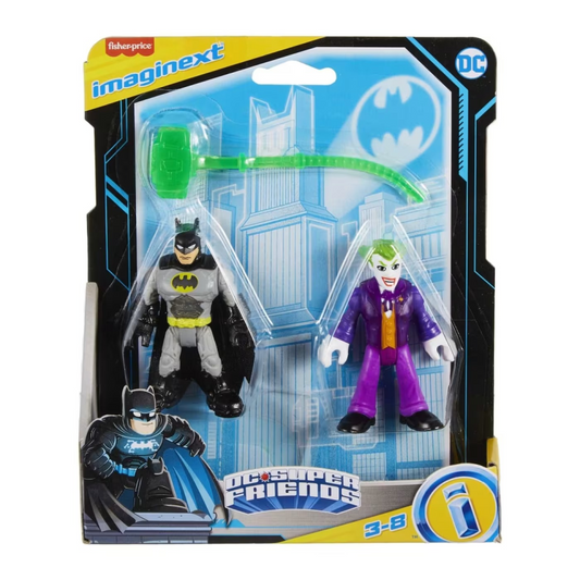 Imaginext DC Super Friends Batman and The Joker Figure Set