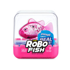 Zuru Robo Alive Fish Electronic Robotic Swimming Toy Pink