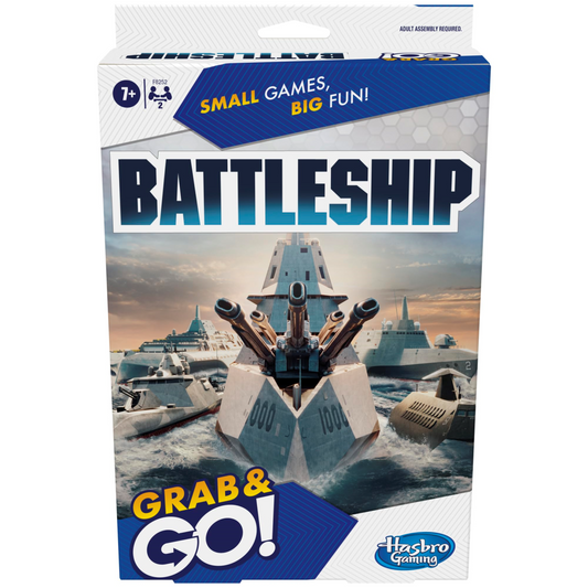 Hasbro Gaming Grab and Go Battleship Travel Game