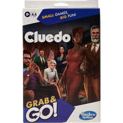 Hasbro Gaming Grab and Go Clue Travel Game