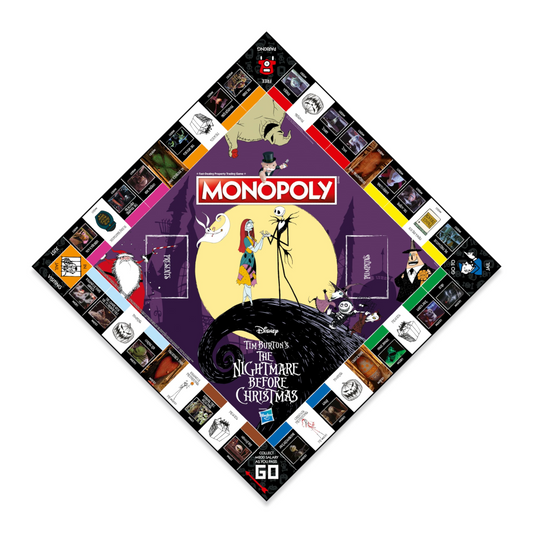 Monopoly Disney Tim Burton The Nightmare Before Christmas Board Game