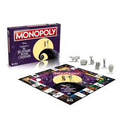 Monopoly Disney Tim Burton The Nightmare Before Christmas Board Game