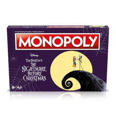 Monopoly Disney Tim Burton The Nightmare Before Christmas Board Game