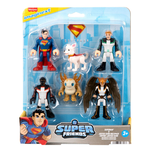 Imaginext DC Super Friends Superman and Justice Gang Multipack