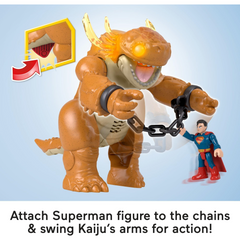 Imaginext DC Super Friends Superman Kaiju Clash Playset
