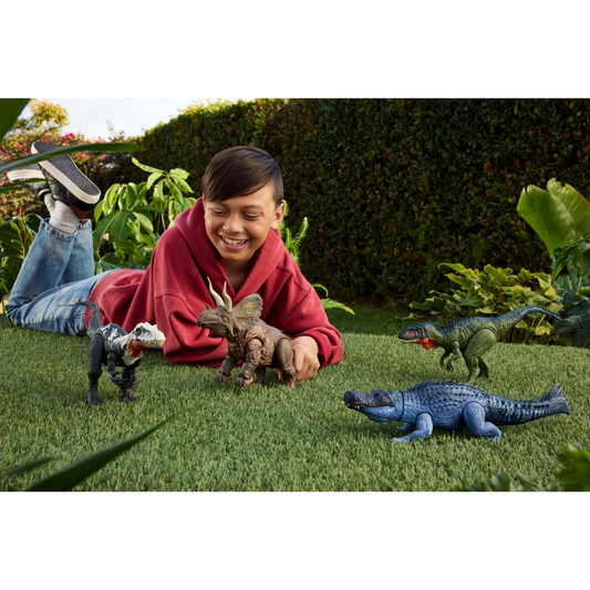 Jurassic World Rebirth Gigantic Thrashers Chilantaisaurus Dinosaur Figure