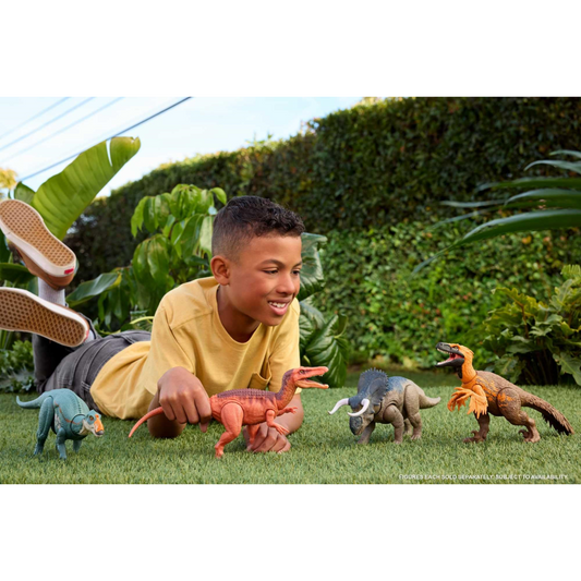 Jurassic World Rebirth Wild Roar Aucasaurus Dinosaur Figure