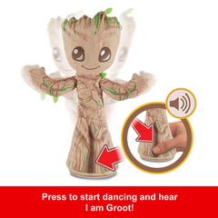 Marvel Groot Dancing Groot Figure Plush