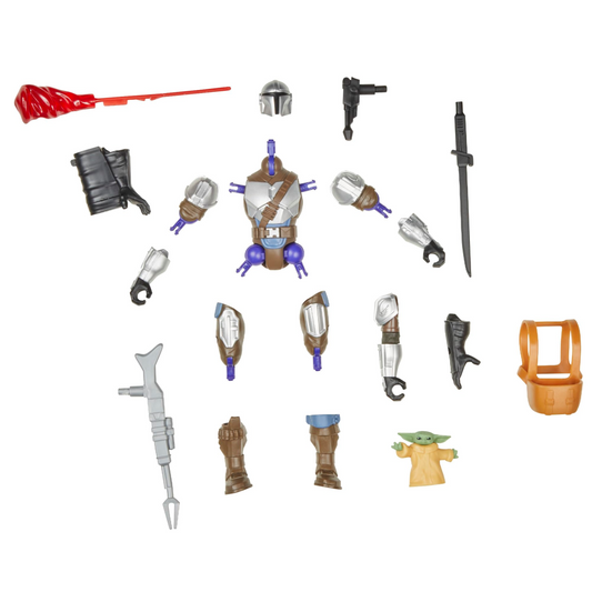 Star Wars MixMashers The Mandalorian and Grogu Figures