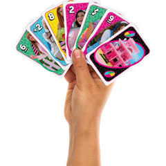 UNO Barbie The Movie Card Game