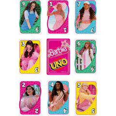 UNO Barbie The Movie Card Game