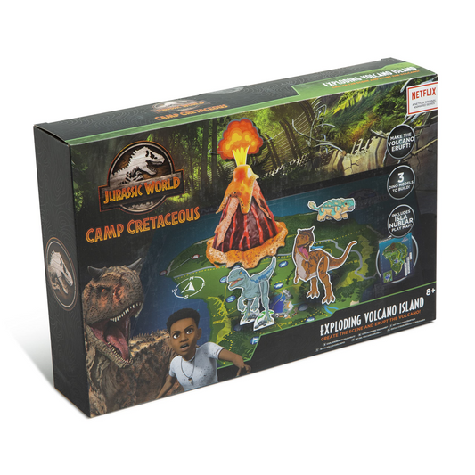 Jurassic World Camp Cretaceous Exploding Volcano Island Playset