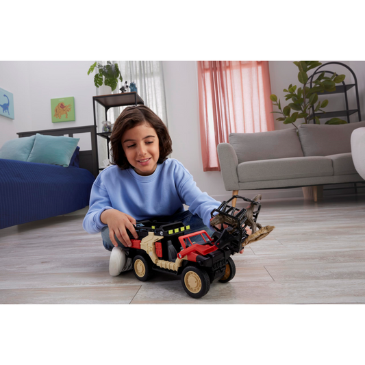 Jurassic World Rebirth Matchbox RC Dino Catcher RC Vehicle
