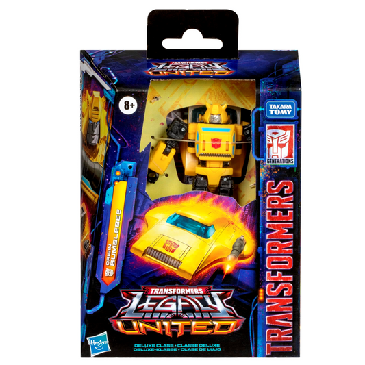 Transformers Legacy United Origin Bumblebee Deluxe Class Figure