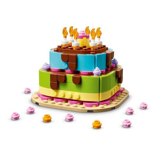 Lego Birthday Party Cake Building Set