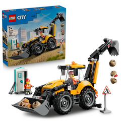 Lego City Backhoe Loader Construction Vehicle Set