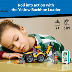 Lego City Backhoe Loader Construction Vehicle Set