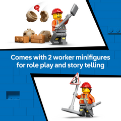 Lego City Backhoe Loader Construction Vehicle Set