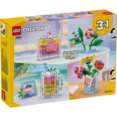 Lego Creator Floral Decor Perfume Bottle Building Set