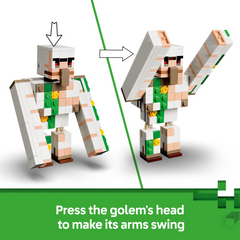 Lego Minecraft Chicken Jockey Desert Attack Building Set