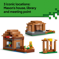 Lego Minecraft Evoker Village Attack Building Set