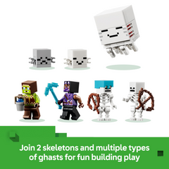 Lego Minecraft Ghast Station Building Set