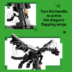 Lego Minecraft The Ender Dragon Building Set