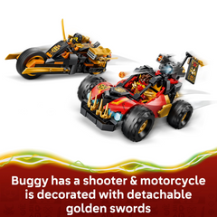 Lego Ninjago Kai and Cole's Combiner Vehicles Set
