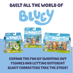 Bluey Halloween 4-Pack Figure Set