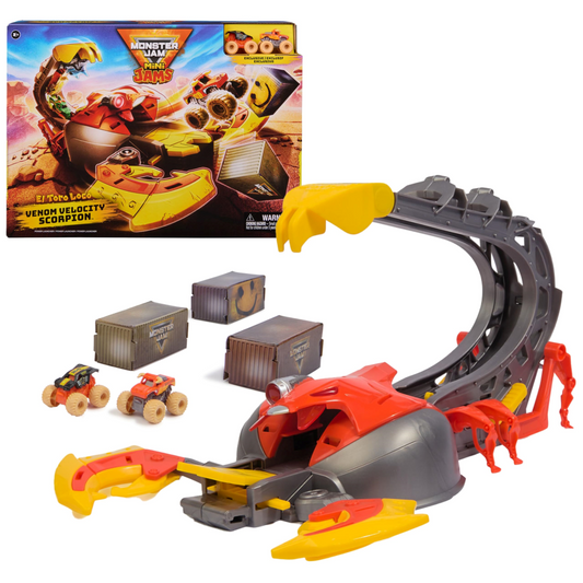 Monster Jam Mini Jams El Toro Loco Venom Velocity Scorpion Vehicle