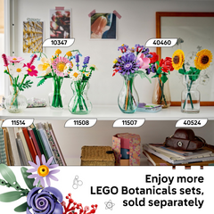 Lego Botanicals Editions Olivia Rodrigo's Flower Bouquet Building Playset