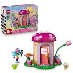 Lego Gabby's Dollhouse Fairylandia Kitty Fairy's Garden House Building Playset