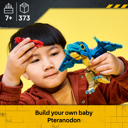 Lego Jurassic World Baby Dinosaur Pteranodon Construction Building Playset