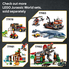 Lego Jurassic World Baby Dinosaur Pteranodon Construction Building Playset